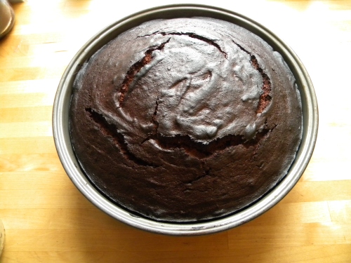 Mocha Brownie Cake 008